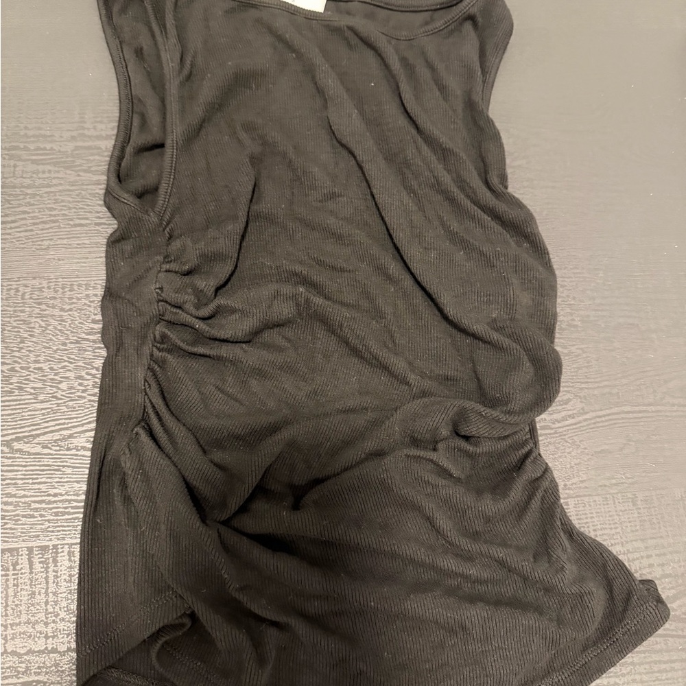 Rumored Black Sleeveless Blouse